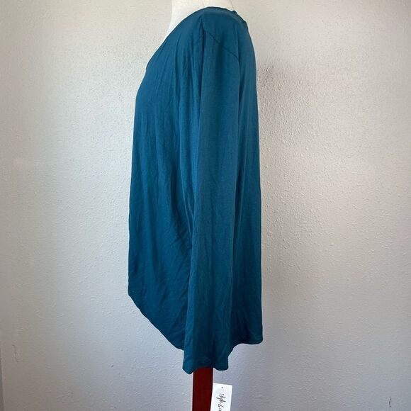 NWT Style & Co Knot Top Long Sleeve Shirt Size XXL - Picture 3 of 7